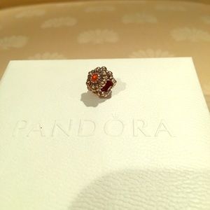 Pandora retired birthday bloom RUBY